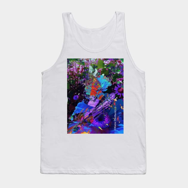 Abstract Butterfly photo collage Tank Top by Kater